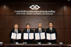 รฟม. จับมือ ขสมก. ส่ง Shuttle Bus รับมือรถไฟฟ้า 4 สายขัดข้อง