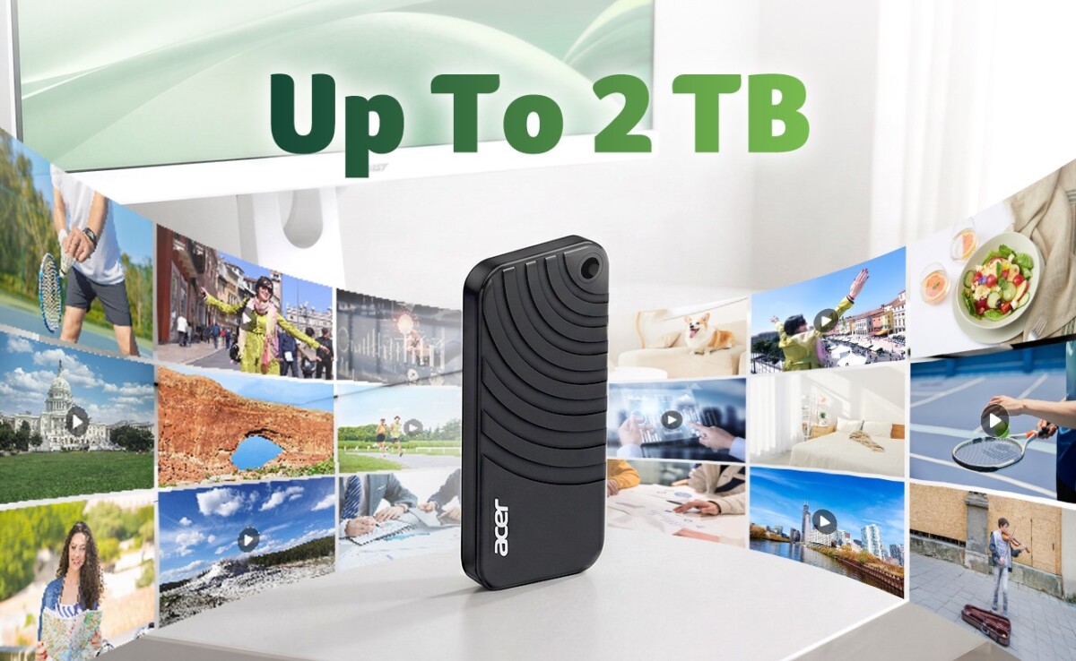 เปิดตัว Acer PA100 Portable SSD ไดรฟ์พกพาไซส์บาง 9 มม. สปีดอ่าน 560 MB/s จุจุใจสูงสุด 2TB