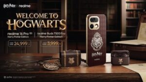 เปิดตัว "realme 16 Pro Harry Potter Edition" เสกฝาหลังเปลี่ยนสี ดึงมนตร์ฮอกวอตส์ลงสมาร์ทโฟน เคาะราคา 24,999 บาท
