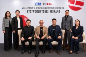 Visa ผนึก 4 พันธมิตรการเงิน-ค้าปลีกไทย เปิดดีลใหญ่แจกบัตร BTS WORLD TOUR ‘ARIRANG’ จัดเต็มแพ็กเกจวีไอพีและสิทธิประโยชน์ล้นมือ