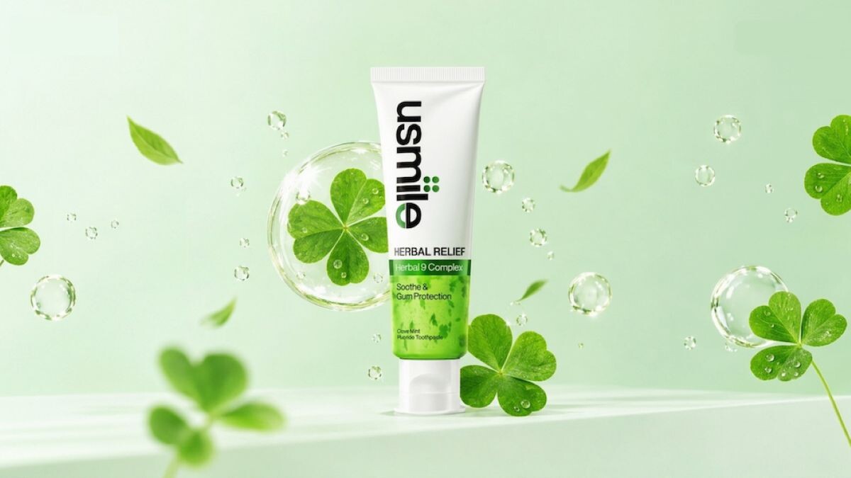 usmile เปิดเกมรุกรับเทรนด์ Self-Care ดัน Herbal Relief ชิงเค้กตลาดยาสีฟันสมุนไพรโลก 2.56 พันล้านดอลลาร์