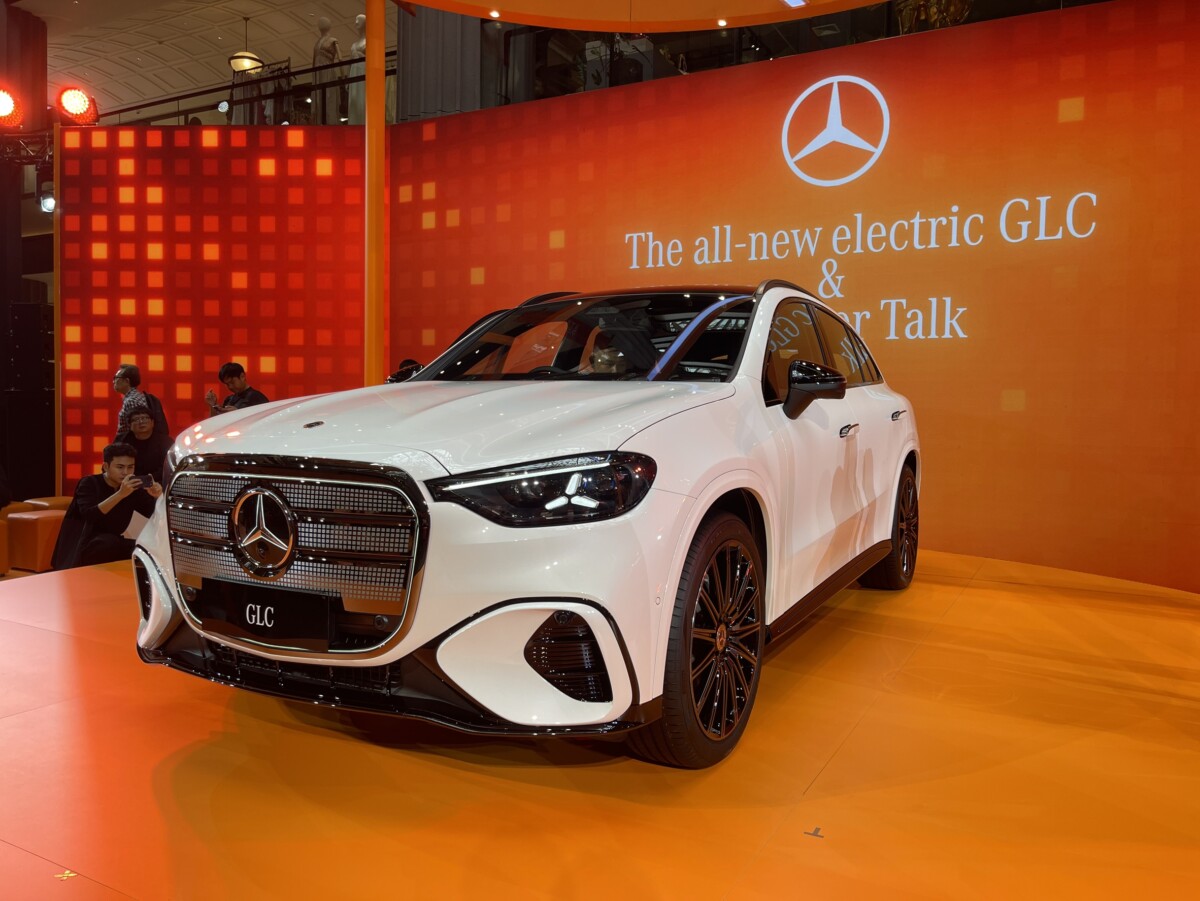 เบนซ์พรีวิว The all-new electric GLC รถไฟฟ้า 100% ราคาไม่เกิน 3.7 ล้าน