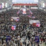 วันแรกหยุดยาววันชาติจีน คนแห่ขึ้นรถไฟทะลุ 25.2 ล้านครั้ง