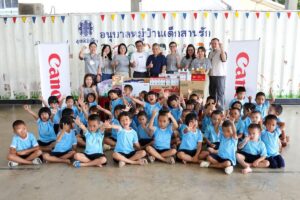แคนนอน ส่งต่อพลังบวกสู่เด็กปฐมวัย จัดกิจกรรม Canon Volunteer รับวันเยาวชนแห่งชาติ 2569 ณ มูลนิธิเด็ก นครปฐม