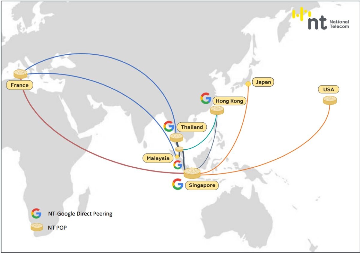 NT คว้ามาตรฐาน Google Gold VPP ยกระดับโครงข่ายเชื่อมต่อคลาวด์และ AI ชูระบบสำรองระดับเมโทร เสริมแกร่งธุรกิจไทย
