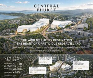 เซ็นทรัล ภูเก็ต เร่งเครื่องส่วนขยายโซน Luxury คืบหน้ากว่า 60% จ่อเปิด Q2/2027 ดึง Cartier ปักหมุด ปั้นอารีนาระดับโลกใจกลางเมือง