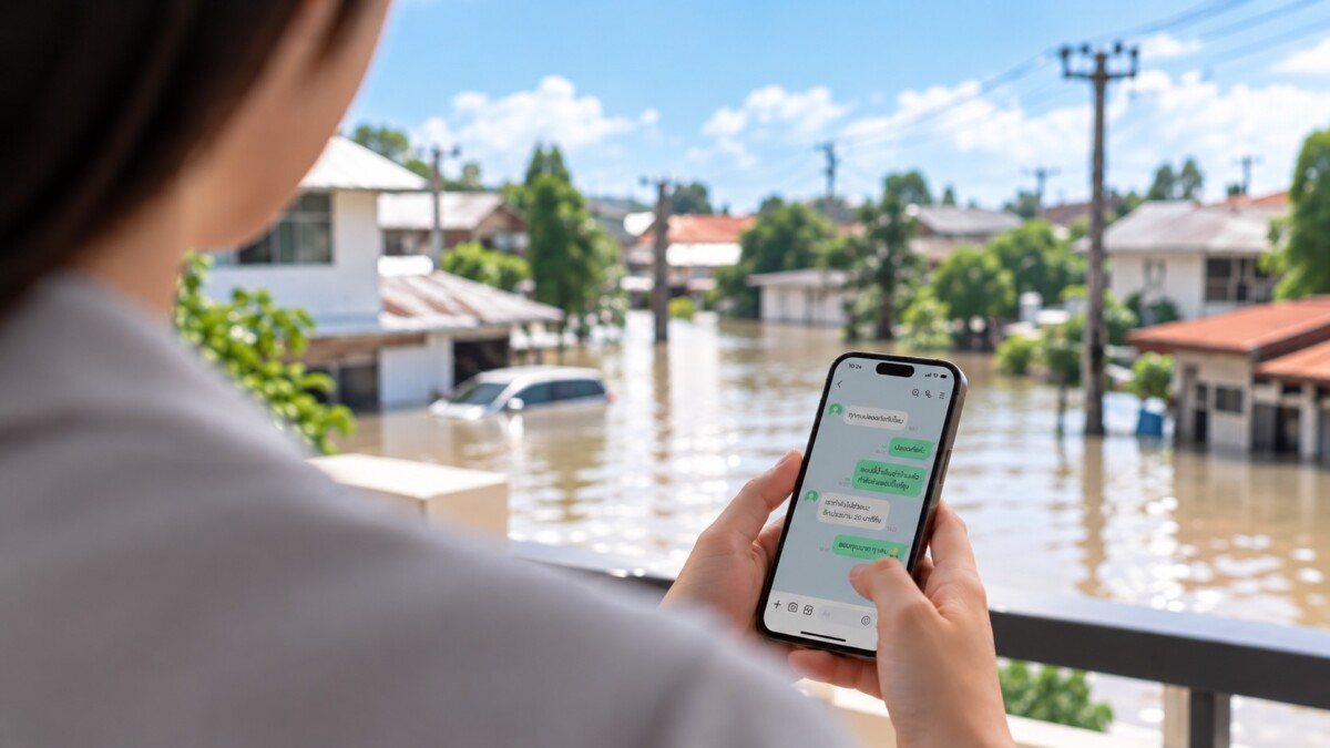 เจาะสถิติวิกฤตน้ำท่วม ดันยอด LINE Call พุ่ง 14% ดึงพลังคอมมูนิตี้ฝ่าภัยพิบัติ พร้อมถอดบทเรียนสู่ LIFELINE
