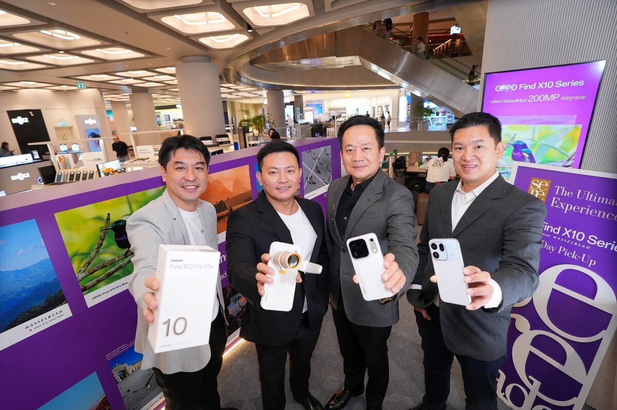 AIS Serenade ผนึกกำลัง OPPO ยกระดับวันรับเครื่อง Find X10 Series จัดเวิร์กช็อปถ่ายภาพระดับโปร ดึงช่างภาพดังแชร์เทคนิค Hasselblad